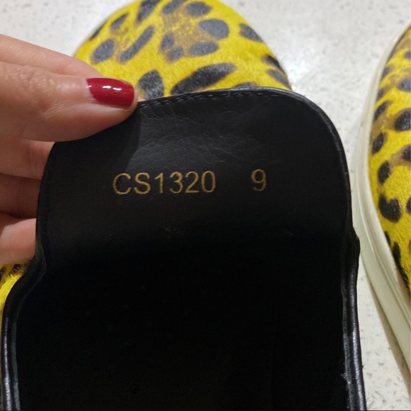 Dolce & Gabbana Coloured Leopard Print Slip On main image 2